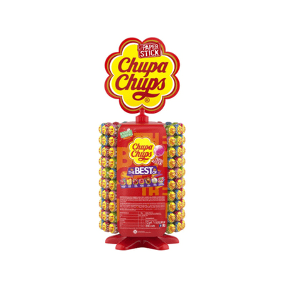 CHUPA CHUPS LOLLIPOP WHEEL 200 COUNT
