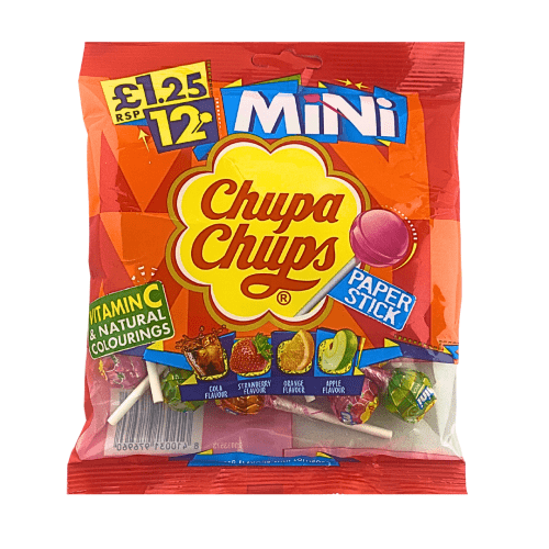 CHUPA CHUPS MINIS £1.25 PMP 12x72g