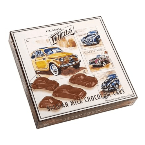 CLASSIC WHEELS MILK CHOC CLASSIC CARS 190G