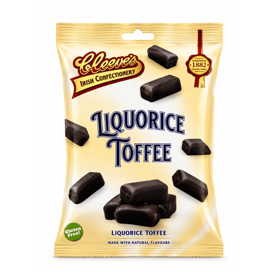 Cleeve's Liquorice Toffes Prepack 12x120g