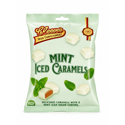 Cleeve's Mint Iced Caramels Prepack 12x120g