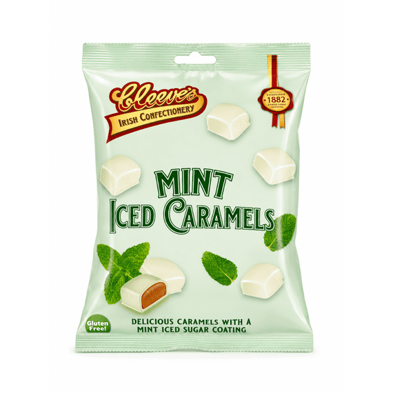 Cleeve's Mint Iced Caramels Prepack 12x120g