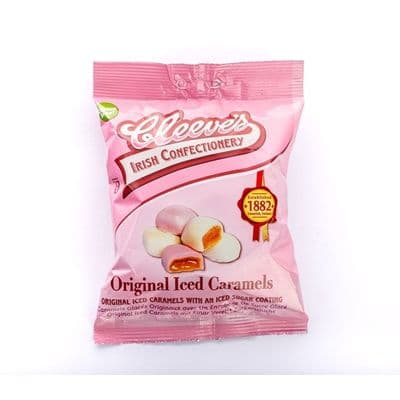 CLEEVES ICED CARAMEL BAGS 12X110G
