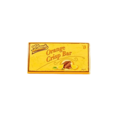 CLEEVES ORANGE CRISP BARS 24X50G