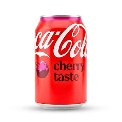 Coca Cola Cherry Flavour Fizzy Drink 24x330ml