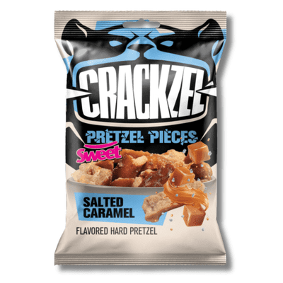 Crackzels Pretzel Salted Caramel 24x85g
