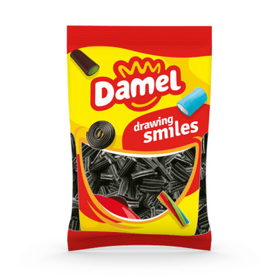 DAMEL LIQUORICE BITES 1KG
