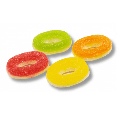 DAMLA FIZZY GUMMY RINGS 1KG