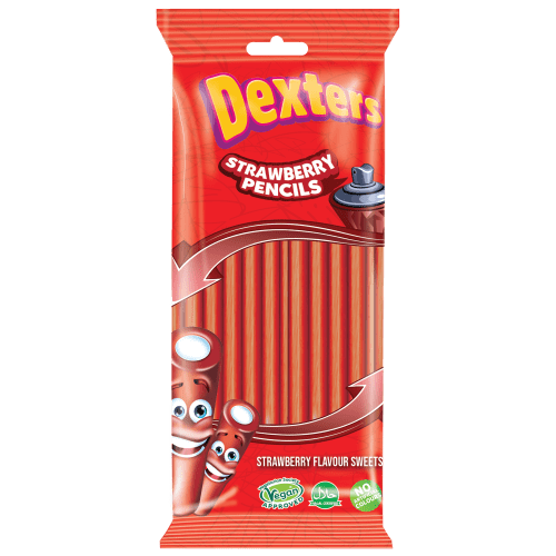 DEXTERS STRAWBERRY PENCILS 12X180G
