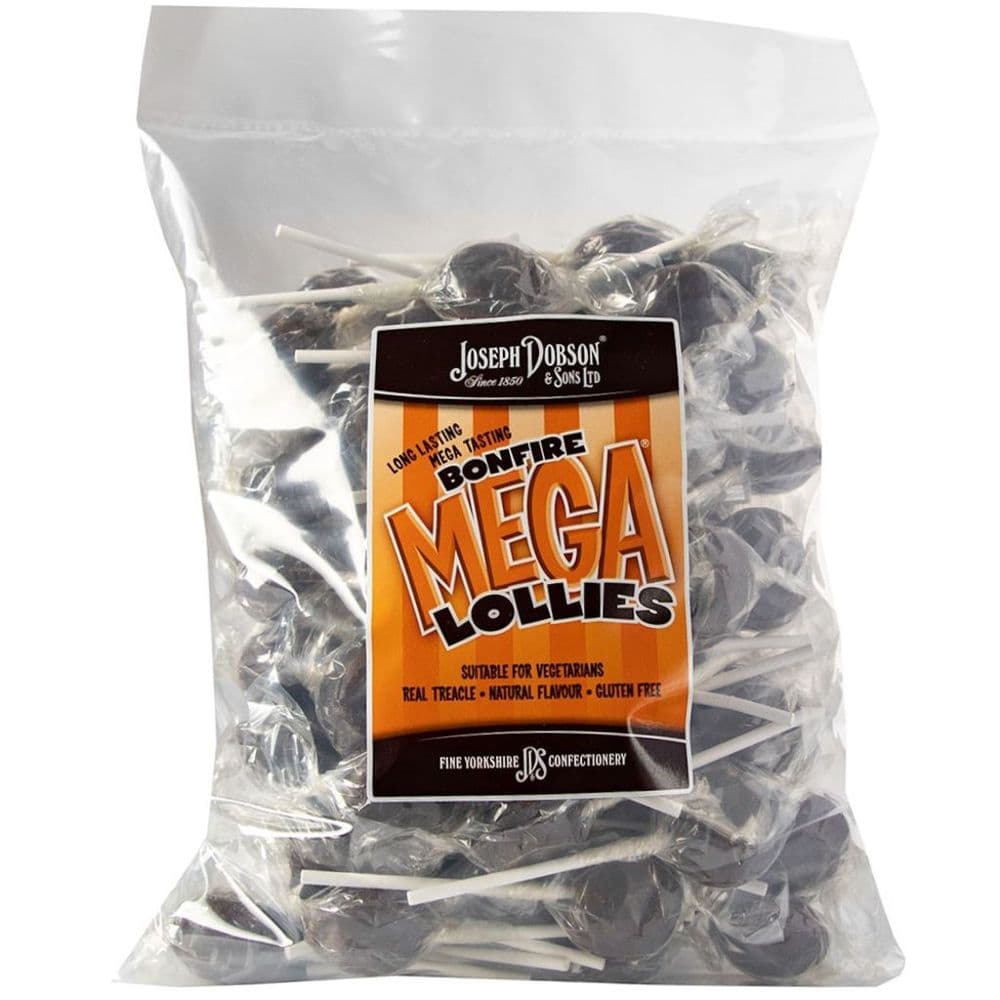 DOBSON WRAPPED BONFIRE LOLLIES 80 COUNT