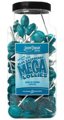 DOBSONS BLUE RASPBERRY MEGA LOLLY