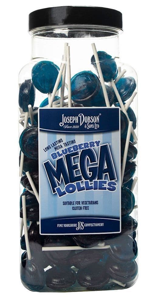 DOBSONS BLUEBERRY MEGA LOLLIES