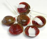 DOBSONS CHERRY COLA MEGA LOLLY 1X90