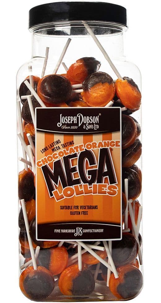 DOBSONS CHOCOLATE ORANGE LOLLY 1X90