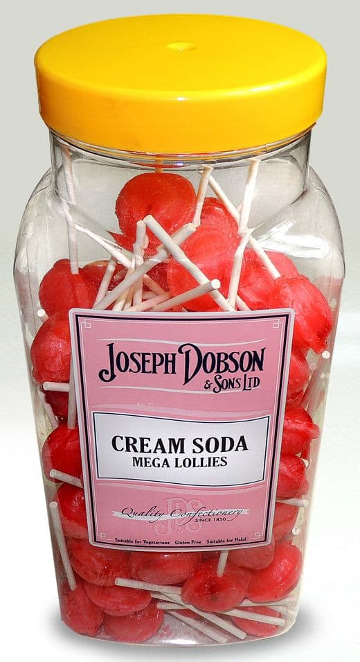 DOBSONS CREAM SODA LOLLY 1X90