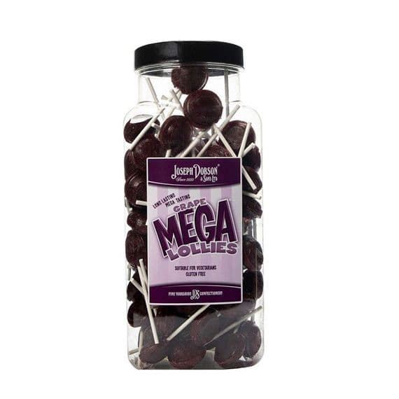 DOBSONS GRAPE MEGA LOLLIES
