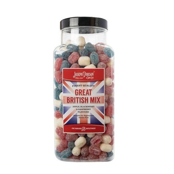 DOBSONS GREAT BRITISH MIX SWEETS 2.72KG