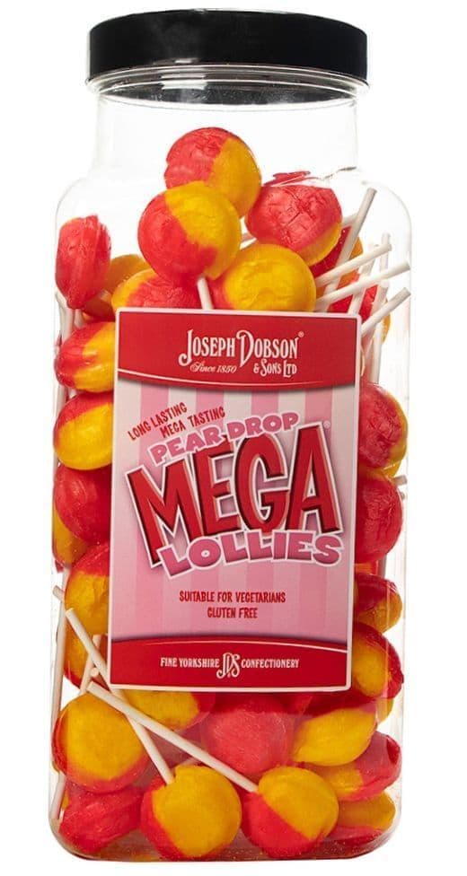 DOBSONS PEAR DROP LOLLY 1X90
