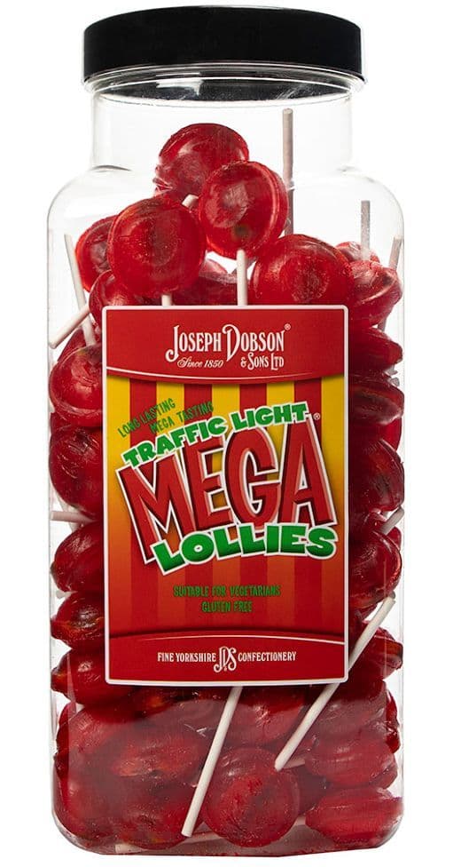 Wholesale Dobson's Traffic Light Lollies | 90 Count Jar