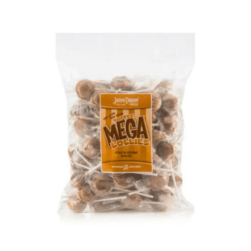 DOBSONS WRAPPED TOFFEE MEGA LOLLIES 80 COUNT