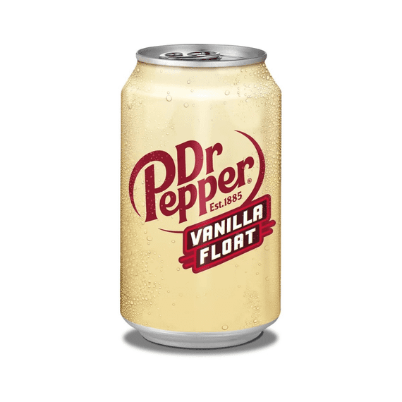 Dr Pepper Vanilla Float Fizzy Drink Cans
