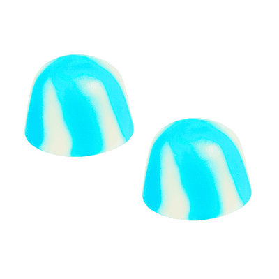 Dulceplus Blue Twist Kisses 1kg