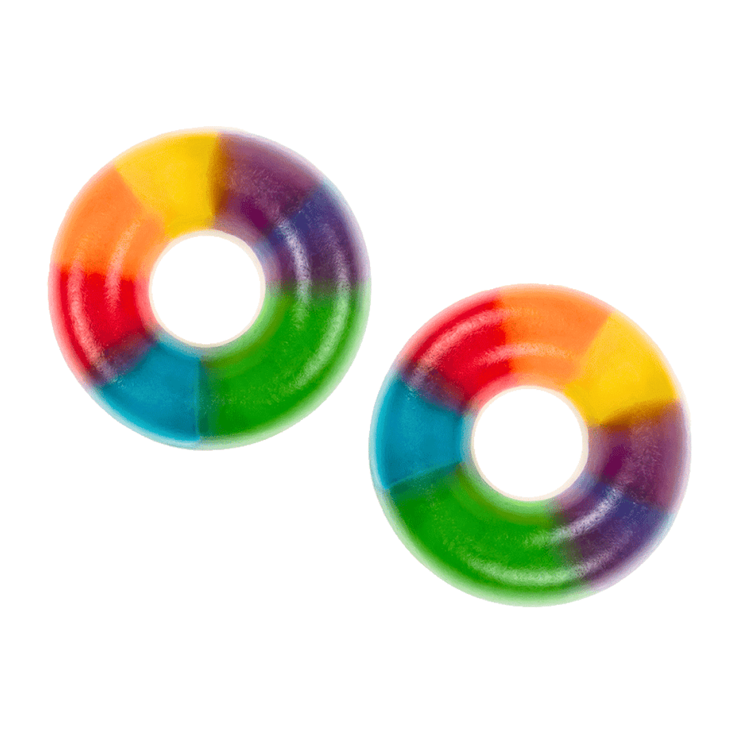 Dulceplus Jelly Multicolour Rings 1kg