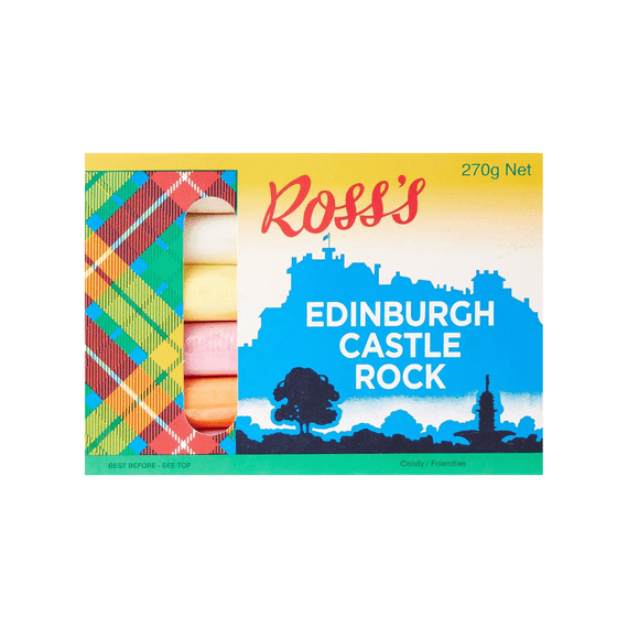 Edinburgh Castle Rock 6x12 Stick Box 270g