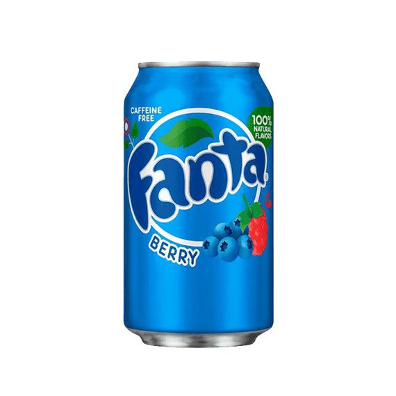 Fanta Berry Fizzy Drink Cans