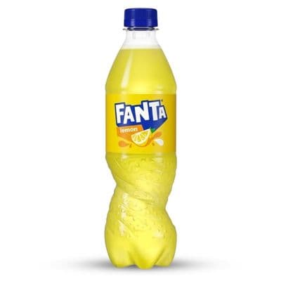 Fanta Lemon Flavour Fizzy Drink 12x500ml
