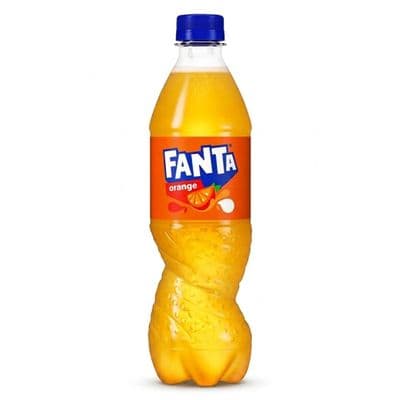 Fanta Orange Flavour Fizzy Drink 12x500ml