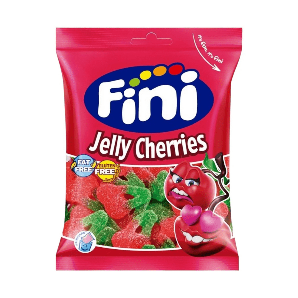 FiNi♡ Fini Halal Fizzy Cherries 12x75g