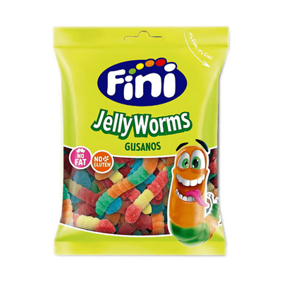Fini Halal Fizzy Worms 12X75g