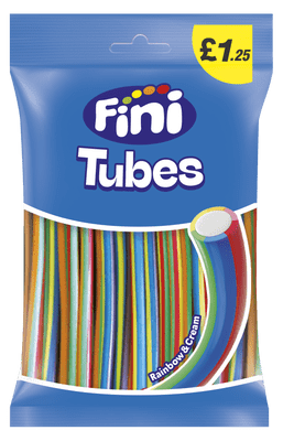 Fini Rainbow Tubes £1.25 PMP 12x140g
