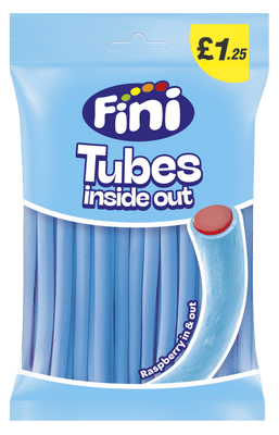 Fini Raspberry Inside Out Tubes £1.25 PMP 12x140g