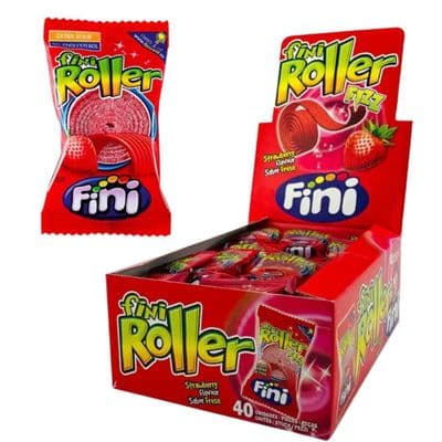 FINI ROLLER FIZZ STRAWBERRY 1X40