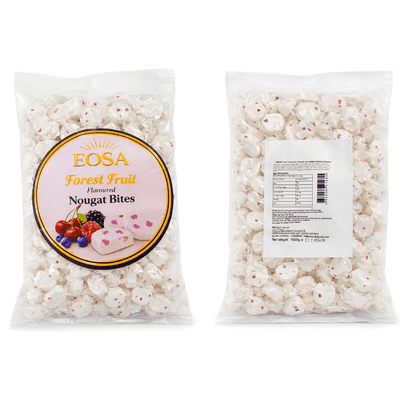 Forest Fruits Nougat Bites 1kg