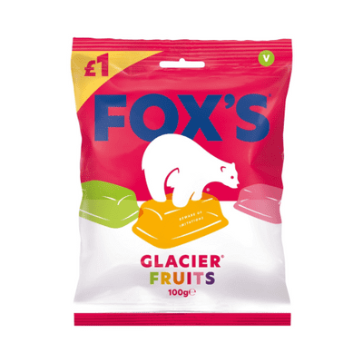 FOXS GLACIER FRUITS PMP £1 12X100G