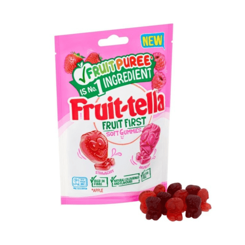 FRUITTELLA STRAWBERRY AND RASPBERRY 20X140G