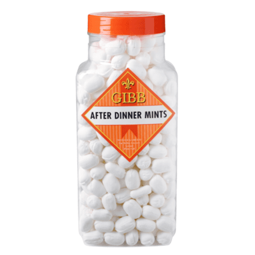 GIBBS AFTER DINNER MINTS 2KG JAR