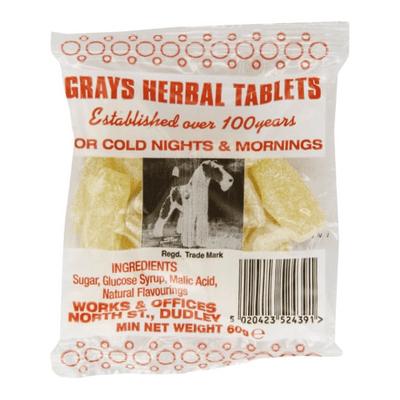GRAYS HERBAL TABLET BAG 30X60G
