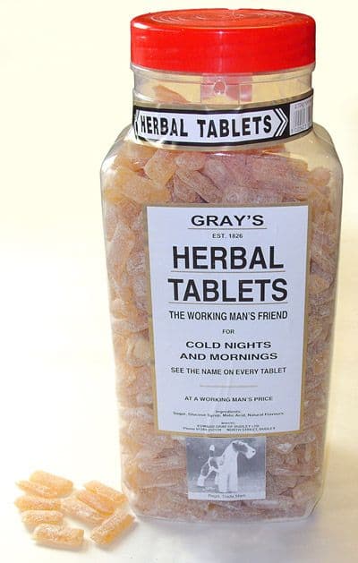 GRAYS HERBAL TABLETS 2.72KG JAR