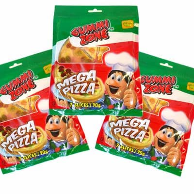 GUMMI ZONE MEGA PIZZA 12 COUNT