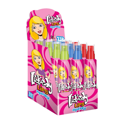 HAN LICKEDY LIPS SPRAY 12 PACK