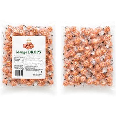 Hard Candy Mango Drops 1kg