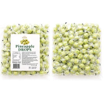 Hard Candy Pineapple Drops 1kg