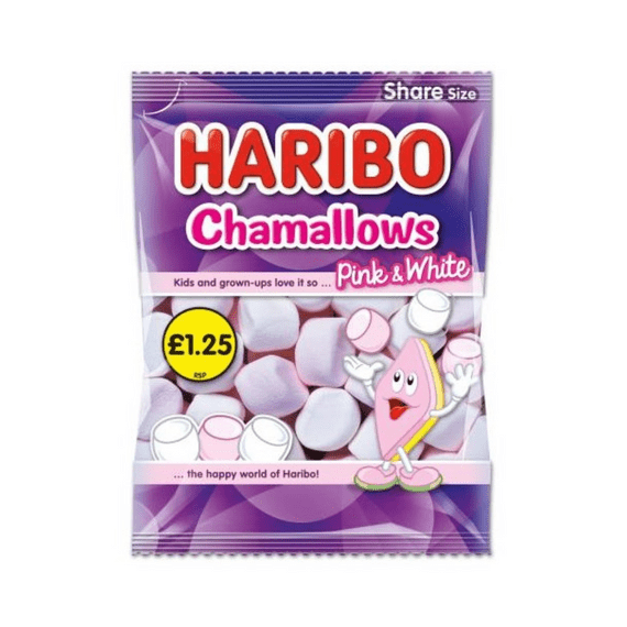 Haribo Chammallows 12x140g PMP £1.25
