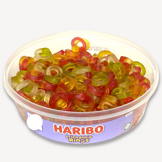 Haribo Friendship Rings Tub 480g