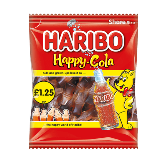Haribo Happy Cola 12x140g PMP £1.25