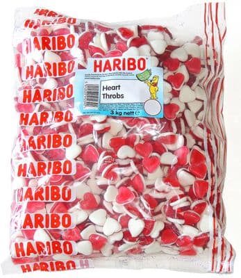 HARIBO HEART THROBS 3KG